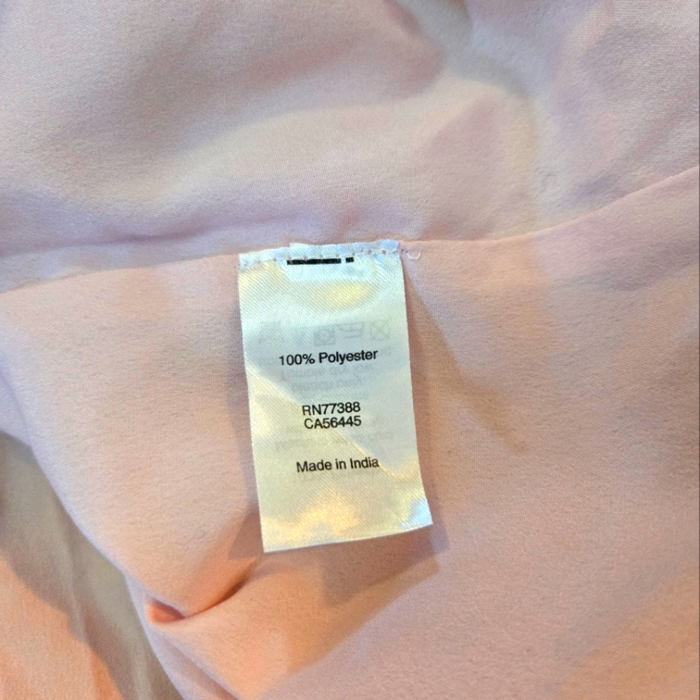 J. Crew Mercantile Pink Floral Strappy Tiered Maxi Dress Size 6 - Picture 8 of 9